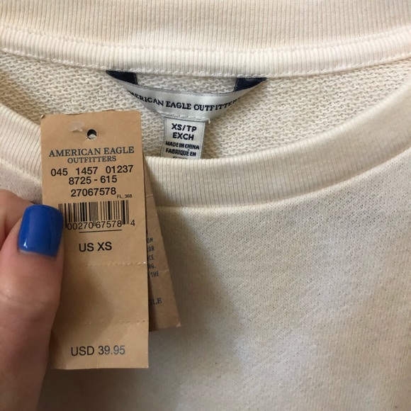 cropped american eagle thin sweater - Picture 3 of 3